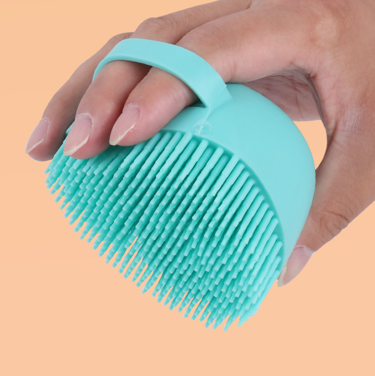 Silicone dog bath brushes are grooming tools designed to help you clean and massage your dog during bath time.